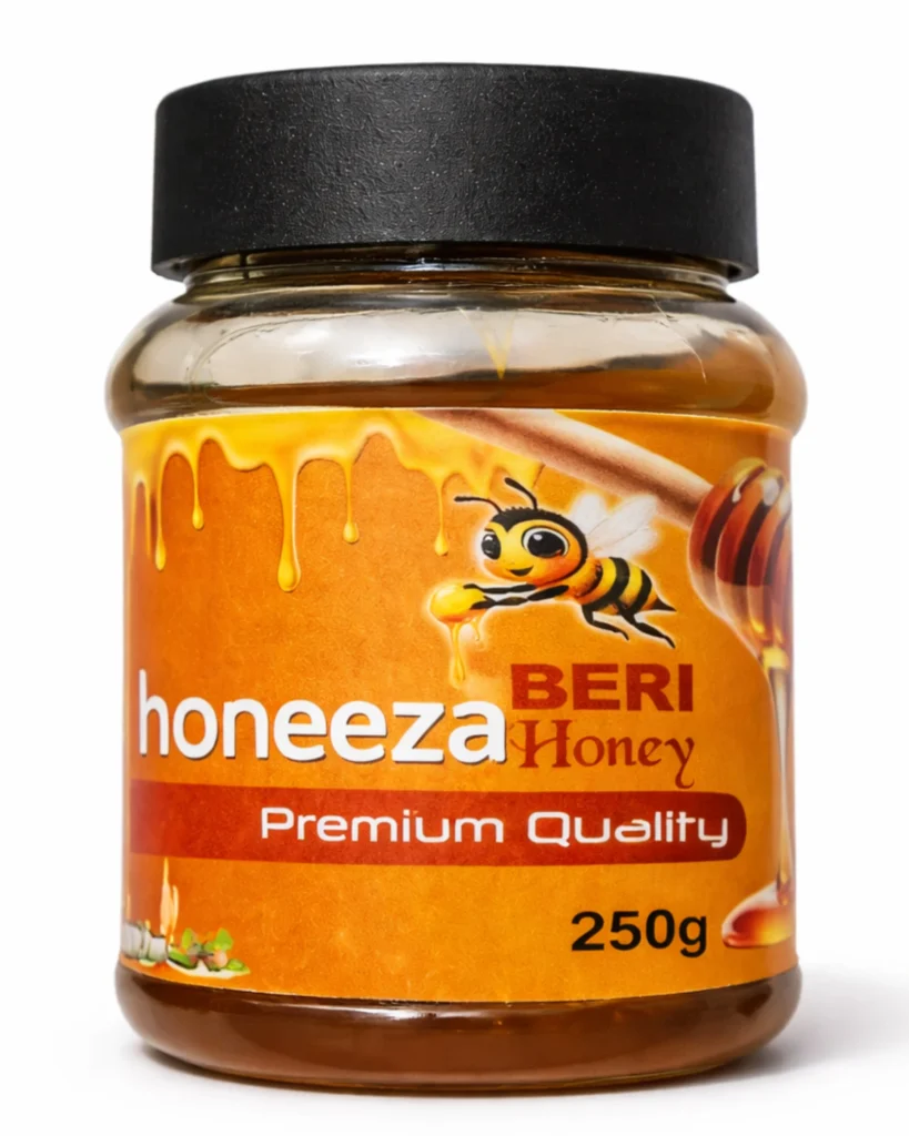 Beri honey 250g raw pure and natural beri honey by honeeza