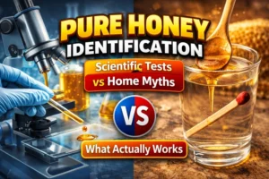 Honey identification, how to identify pure honey, how to test pure honey