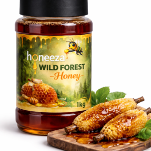 Pure Wild Forest Honey 1kg Jungli Shehad Raw Small Bee Honey Honeeza