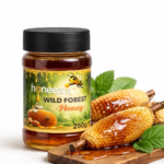 Pure Wild Forest Honey 250g Jungli Shehad Raw Small Bee Honey Honeeza