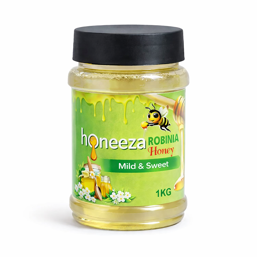 Robinia 1Kg raw pure and natural robinia honey by honeeza