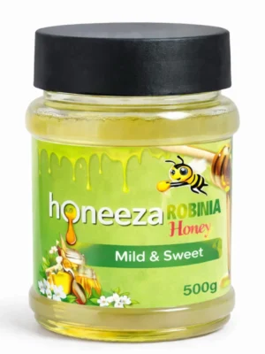 Robinia honey 500g raw pure and natural robinia honey by honeeza