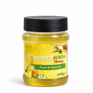 acacia 500g raw pure and natural acacia honey by honeeza