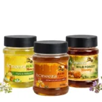 Honey Value Pack – Beri, Wild & Acacia Raw Honey 500g Each 3 Premium Natural Honeys for Daily Use & Real Honey Experience